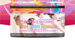 Desktop Screenshot of dancemachinepr.com